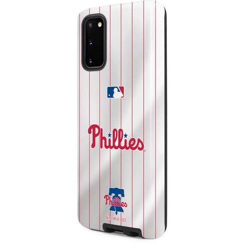 MLB Philadelphia Phillies Home Jersey Galaxy S20 Pro Case
