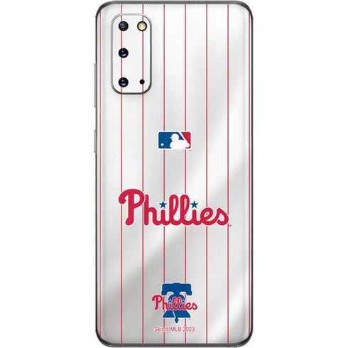 MLB Philadelphia Phillies Home Jersey Galaxy S20 Skin
