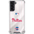 MLB Philadelphia Phillies Home Jersey Galaxy S21 5G Clear Case