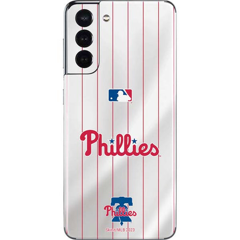 MLB Philadelphia Phillies Home Jersey Galaxy S21 5G Skin