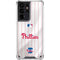 MLB Philadelphia Phillies Home Jersey Galaxy S21 Ultra 5G Clear Case