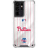 MLB Philadelphia Phillies Home Jersey Galaxy S21 Ultra 5G Clear Case