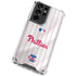 MLB Philadelphia Phillies Home Jersey Galaxy S21 Ultra 5G Clear Case