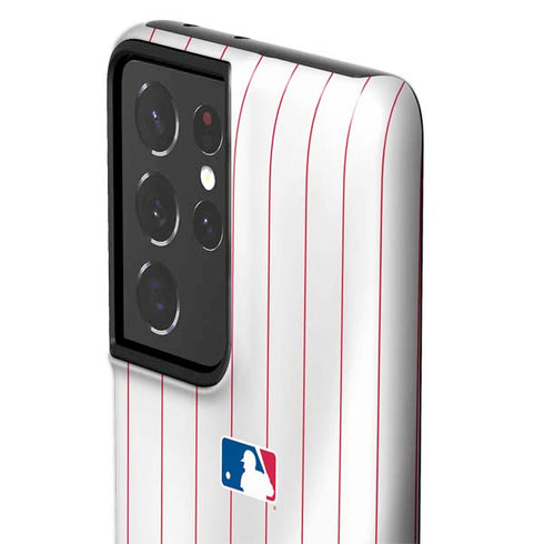 MLB Philadelphia Phillies Home Jersey Galaxy S21 Ultra 5G Pro Case