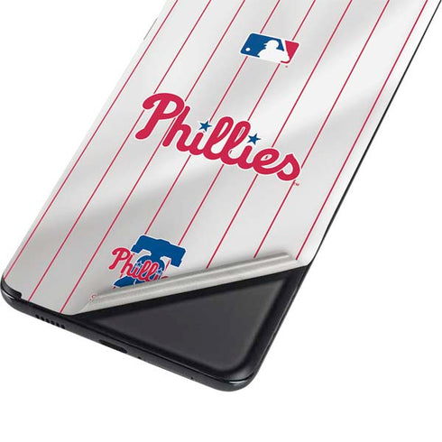MLB Philadelphia Phillies Home Jersey Galaxy S21 Ultra 5G Skin
