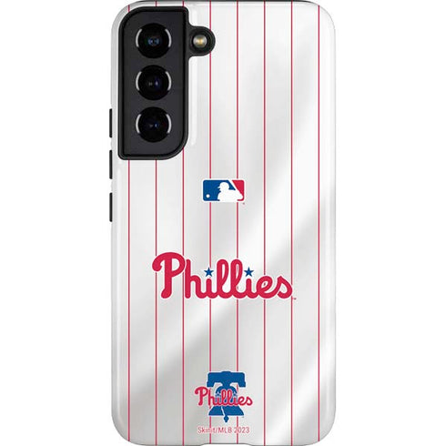 MLB Philadelphia Phillies Home Jersey Galaxy S22 Pro Case