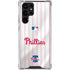 MLB Philadelphia Phillies Home Jersey Galaxy S22 Ultra Clear Case