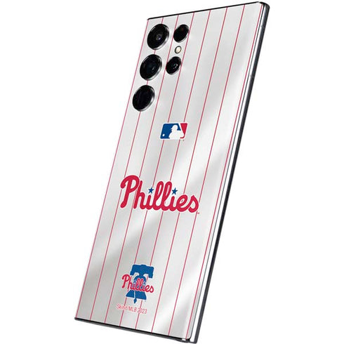 MLB Philadelphia Phillies Home Jersey Galaxy S22 Ultra Skin