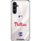 MLB Philadelphia Phillies Home Jersey Galaxy S23 FE Clear Case