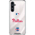 MLB Philadelphia Phillies Home Jersey Galaxy S23 FE Clear Case