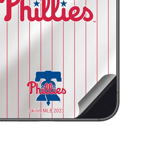 MLB Philadelphia Phillies Home Jersey Galaxy S23 FE Skin