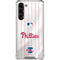 MLB Philadelphia Phillies Home Jersey Galaxy S23 Plus Clear Case