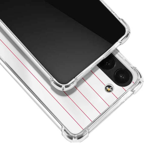 MLB Philadelphia Phillies Home Jersey Galaxy S23 Plus Clear Case