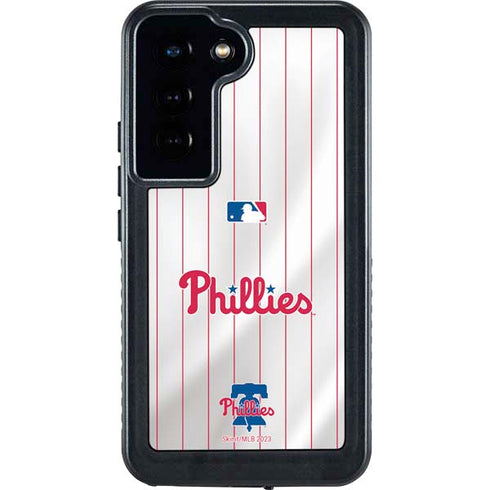 MLB Philadelphia Phillies Home Jersey Galaxy S23 Waterproof Case