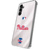 MLB Philadelphia Phillies Home Jersey Galaxy S24 Plus Clear Case