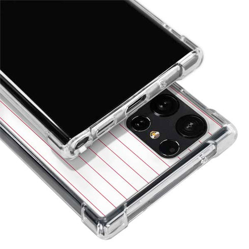 MLB Philadelphia Phillies Home Jersey Galaxy S24 Ultra Clear Case