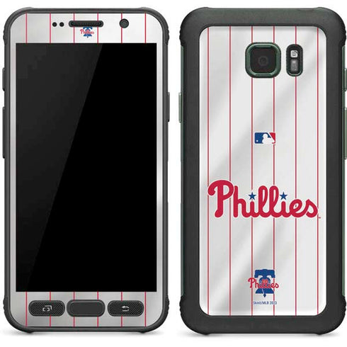 MLB Philadelphia Phillies Home Jersey Galaxy S7 Active Skin