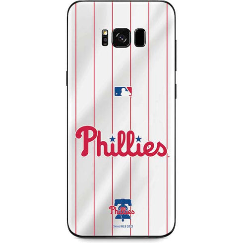 MLB Philadelphia Phillies Home Jersey Galaxy S8 Skin