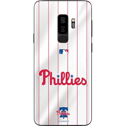 MLB Philadelphia Phillies Home Jersey Galaxy S9 Plus Skin