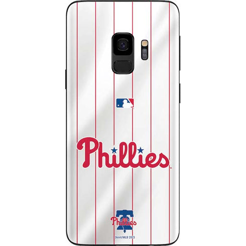 MLB Philadelphia Phillies Home Jersey Galaxy S9 Skin