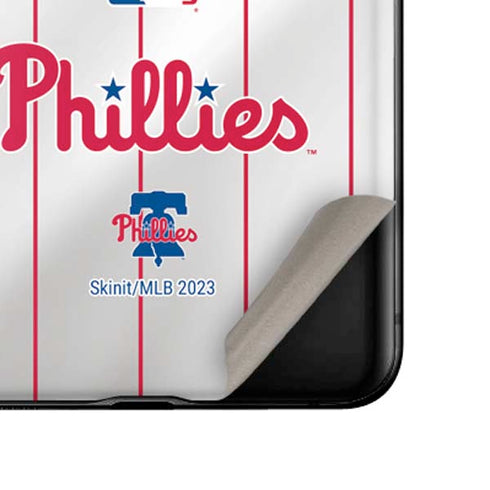 MLB Philadelphia Phillies Home Jersey Galaxy Z Flip Skin