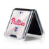 MLB Philadelphia Phillies Home Jersey Galaxy Z Flip5 5G Clear Case