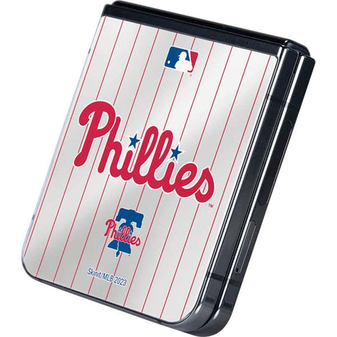 MLB Philadelphia Phillies Home Jersey Galaxy Z Flip5 5G Skin