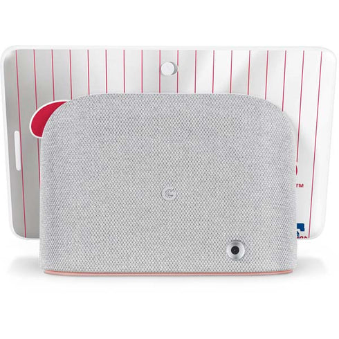 MLB Philadelphia Phillies Home Jersey Google Home Hub Skin