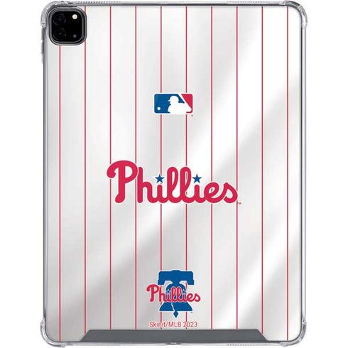 MLB Philadelphia Phillies Home Jersey iPad Pro 12.9in (2020) Clear Case