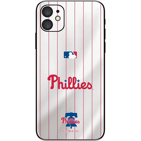 MLB Philadelphia Phillies Home Jersey iPhone 11 Skin