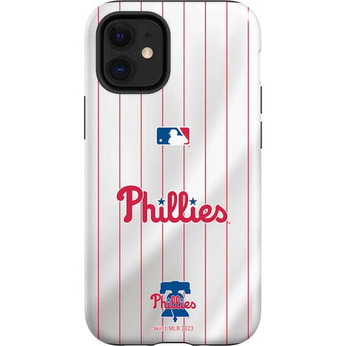 MLB Philadelphia Phillies Home Jersey iPhone 12 Mini Impact Case