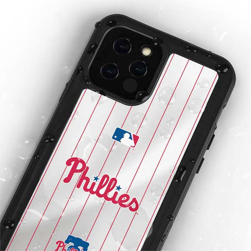 MLB Philadelphia Phillies Home Jersey iPhone 12 Pro Waterproof Case