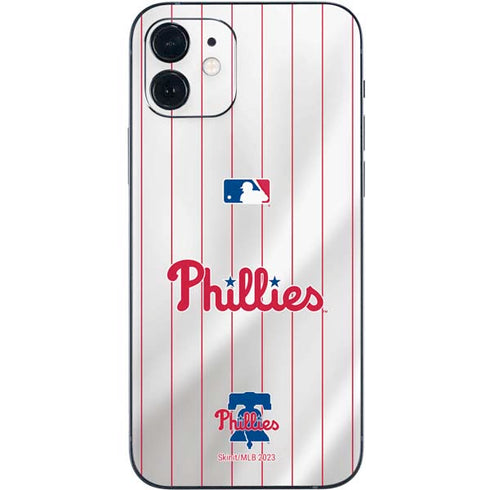 MLB Philadelphia Phillies Home Jersey iPhone 12 Skin