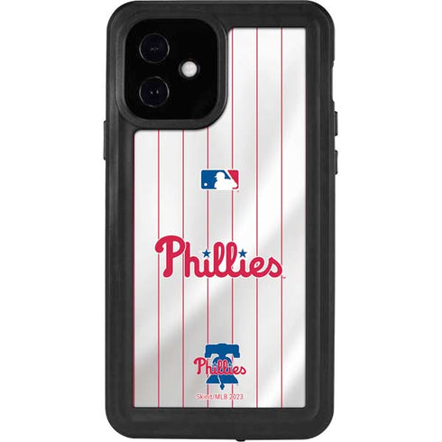 MLB Philadelphia Phillies Home Jersey iPhone 12 Waterproof Case