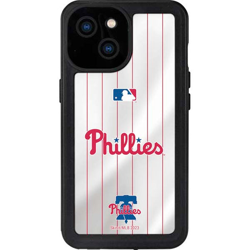 MLB Philadelphia Phillies Home Jersey iPhone 13 Mini Waterproof Case
