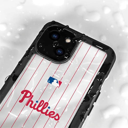 MLB Philadelphia Phillies Home Jersey iPhone 13 Mini Waterproof Case