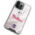 MLB Philadelphia Phillies Home Jersey iPhone 13 Pro Clear Case