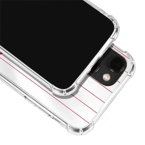 MLB Philadelphia Phillies Home Jersey iPhone 15 Plus Clear Case
