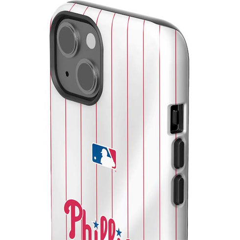 MLB Philadelphia Phillies Home Jersey iPhone 15 Plus Impact Case