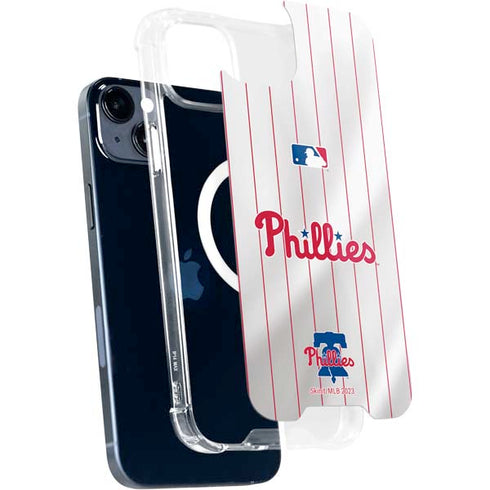 MLB Philadelphia Phillies Home Jersey iPhone 15 Plus MagSafe Case