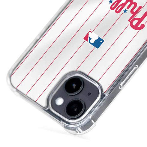 MLB Philadelphia Phillies Home Jersey iPhone 15 Plus MagSafe Case