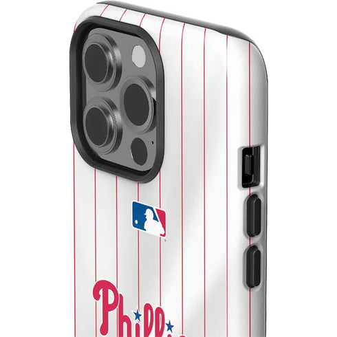 MLB Philadelphia Phillies Home Jersey iPhone 15 Pro Impact Case