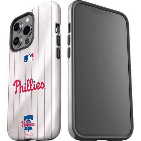 MLB Philadelphia Phillies Home Jersey iPhone 15 Pro Impact Case