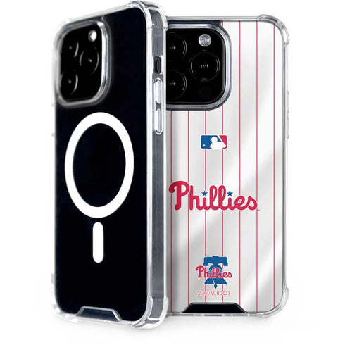 MLB Philadelphia Phillies Home Jersey iPhone 15 Pro MagSafe Case