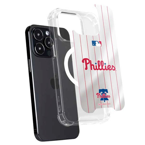 MLB Philadelphia Phillies Home Jersey iPhone 15 Pro MagSafe Case