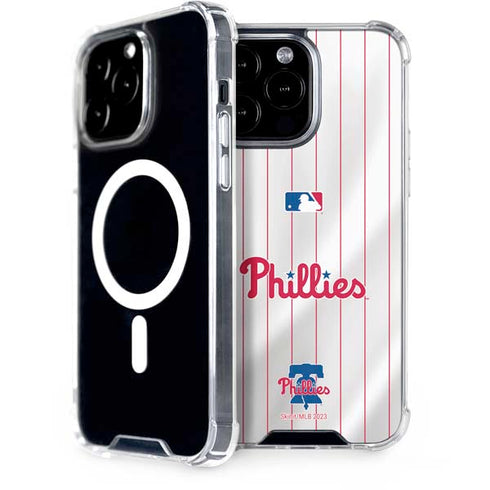 MLB Philadelphia Phillies Home Jersey iPhone 15 Pro Max MagSafe Case