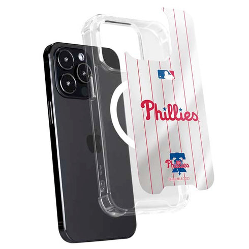 MLB Philadelphia Phillies Home Jersey iPhone 15 Pro Max MagSafe Case