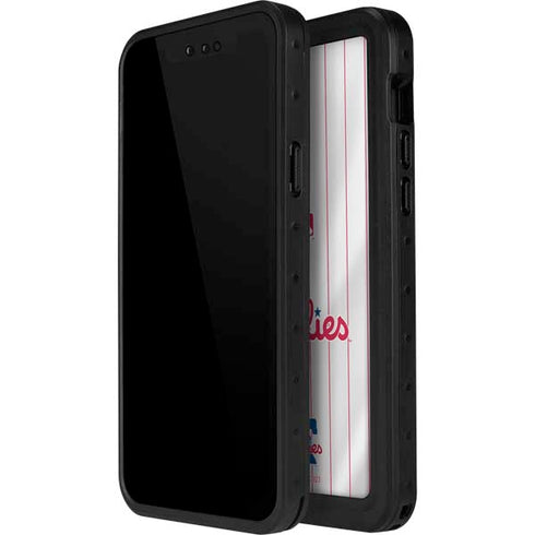 MLB Philadelphia Phillies Home Jersey iPhone 14 Pro Waterproof Case