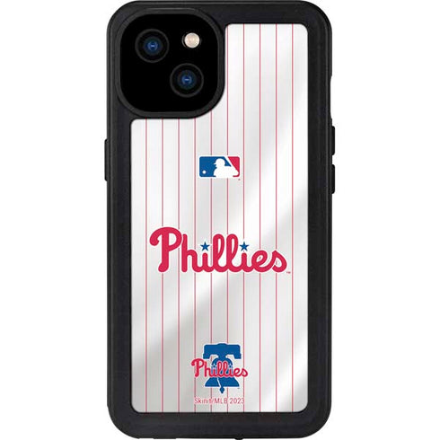 MLB Philadelphia Phillies Home Jersey iPhone 15 Plus Waterproof Case