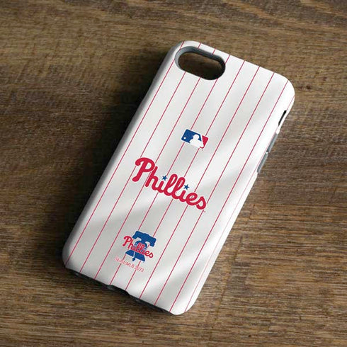 MLB Philadelphia Phillies Home Jersey iPhone 8 Pro Case